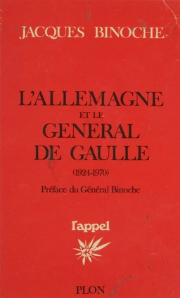 L'Allemagne et le général de Gaulle