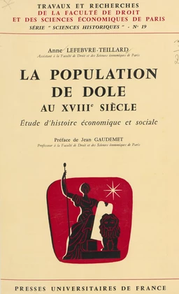 La population de Dole au XVIIIe siècle