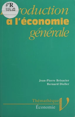 Introduction à l'économie générale