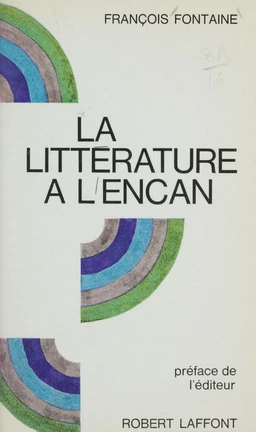 La littérature à l'encan