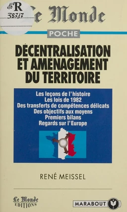 Décentralisation et aménagement du territoire