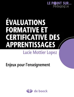 Évaluations formative et certificative des apprentissages