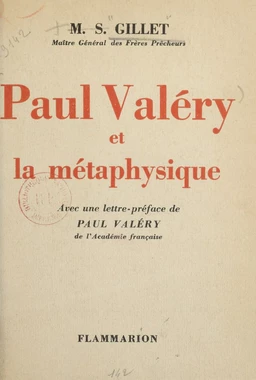 Paul Valéry et la métaphysique