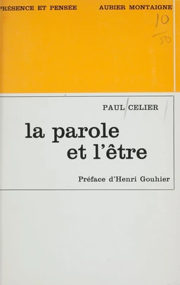 La parole et l'être