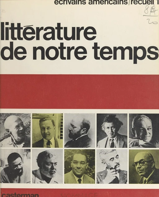 Littérature de notre temps -  - Casterman (réédition numérique FeniXX)