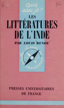 Les littératures de l'Inde