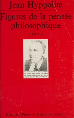 Figures de la pensée philosophique (2)