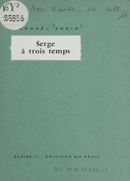 Serge à trois temps