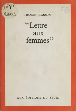 Lettre aux femmes