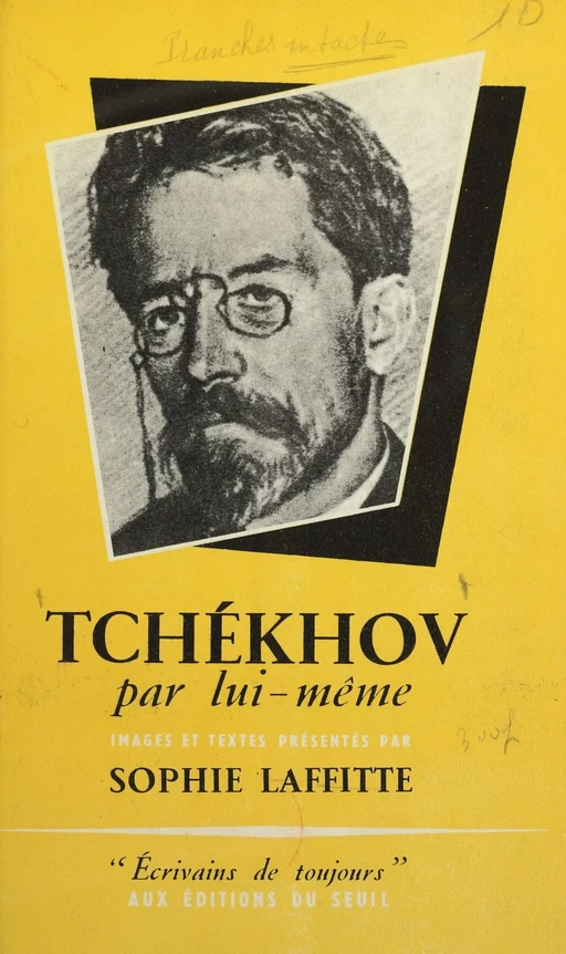 Tchékhov par lui-même - Sophie Bonneau - Seuil (réédition numérique FeniXX)