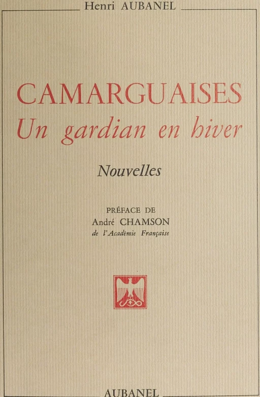 Camarguaises - Henri Aubanel - Aubanel (réédition numérique FeniXX)