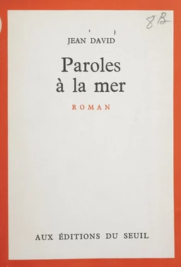 Paroles à la mer