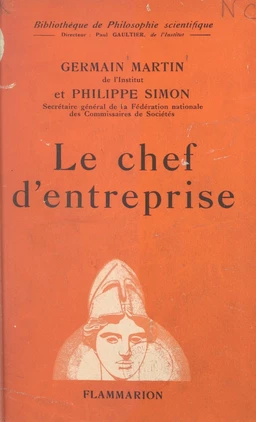 Le chef d'entreprise