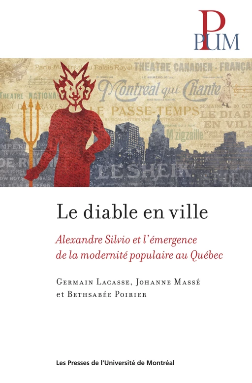 Le diable en ville - Germain Lacasse, Johanne Massé, Bethsabée Poirier - Presses de l'Université de Montréal