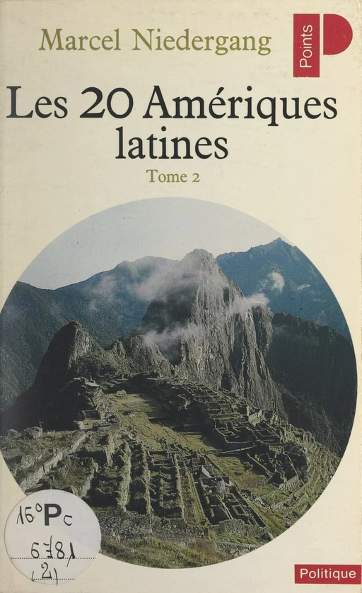 Les vingt Amériques latines (2) - Marcel Niedergang - Seuil (réédition numérique FeniXX)