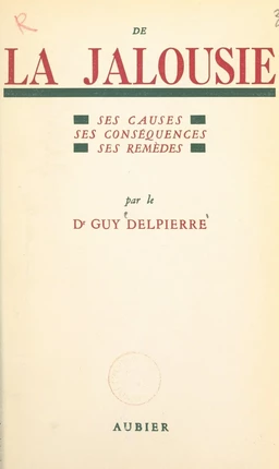 De la jalousie