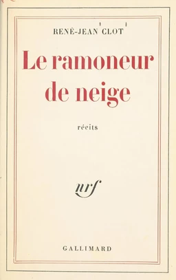 Le ramoneur de neige