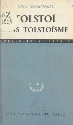 Tolstoï sans tolstoïsme