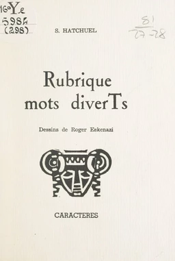 Rubriques mots diverTs