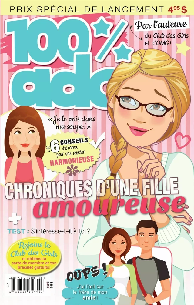 Chroniques d'une fille amoureuse 01 - Catherine Bourgault - Les Éditeurs réunis