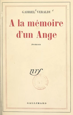 À la mémoire d'un ange