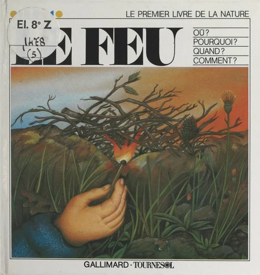 Le feu - Andrienne Soutter-Perrot - Gallimard Jeunesse (réédition numérique FeniXX)