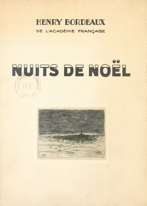 Nuits de Noël - Henry Bordeaux - Flammarion (réédition numérique FeniXX)