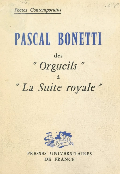 Pascal Bonetti - Jean Camp, Jacques Carton, Henriette Charasson - Presses universitaires de France (réédition numérique FeniXX)