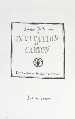 Invitation au carton