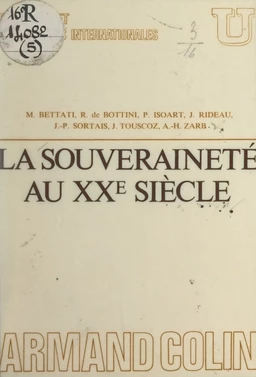 La souveraineté au XXe siècle