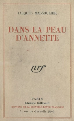 Dans la peau d'Annette