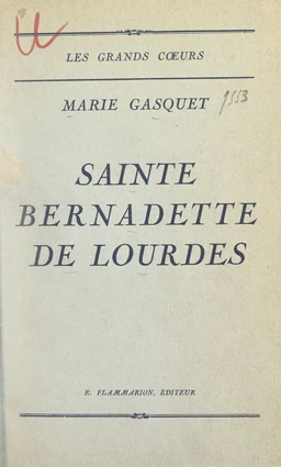 Sainte Bernadette de Lourdes