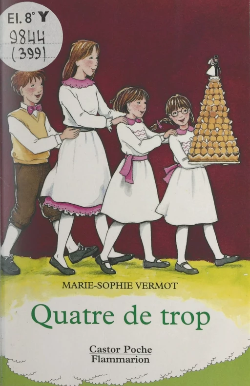 Quatre de trop - Marie-Sophie Vermot - Flammarion (réédition numérique FeniXX)