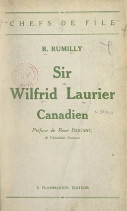 Sir Wilfrid Laurier, canadien