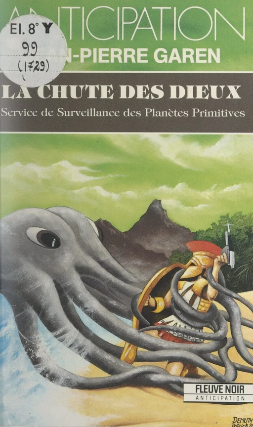 La chute des dieux - Jean-Pierre Garen - Fleuve éditions (réédition numérique FeniXX)