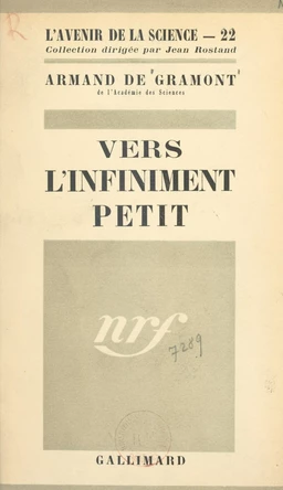 Vers l'infiniment petit