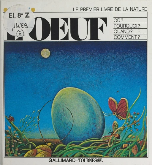 L'œuf - Andrienne Soutter-Perrot - Gallimard Jeunesse (réédition numérique FeniXX)