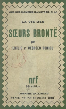 La vie des sœurs Brontë