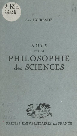 Note sur la philosophie des sciences