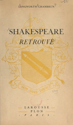 Shakespeare retrouvé