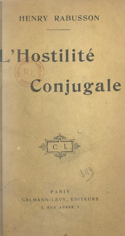 L'hostilité conjugale