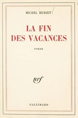 La fin des vacances