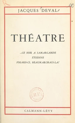 Théâtre de Jacques Deval