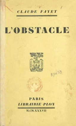 L'obstacle