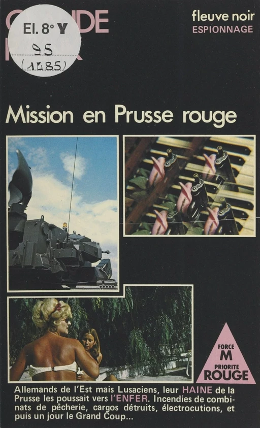 Mission en Prusse rouge - Claude Rank - Fleuve éditions (réédition numérique FeniXX)