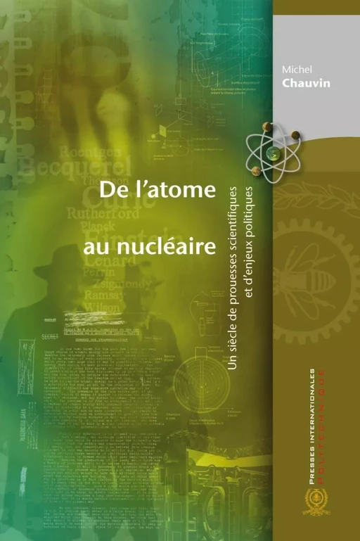 De l'atome au nucléaire - Michel Chauvin - Presses de l'Université de Montréal