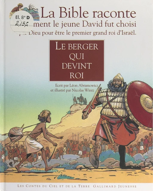 Le berger qui devint roi - Léon Abramowicz - Gallimard Jeunesse (réédition numérique FeniXX)