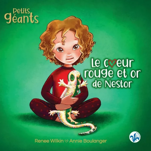 Le coeur rouge et or de Nestor - Renee Wilkin - Boomerang éditeur jeunesse