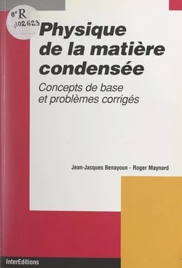 Physique de la matière condensée