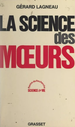 La science des mœurs